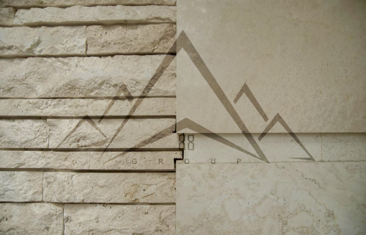 White-Cream Split Stone – Strength and Heat Resistance